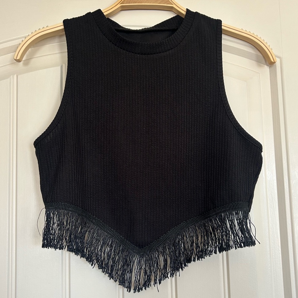 Fringe top